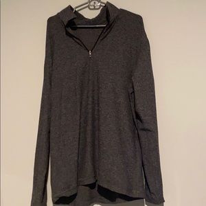 Lululemon grey 1/4 zip